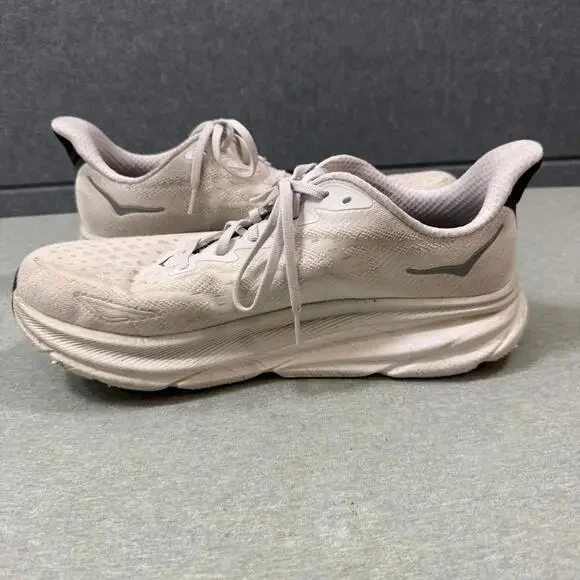 Hoka One Clifton 9 Nimbus Cloud Mens Size 12.5 Sneakers 1127895-NCSW - Picture 8 of 12